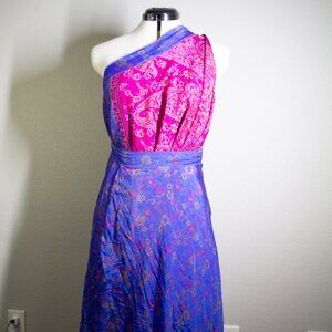 Wrap dress / skirt / silk / can be worn many ways! Bohemian Eartbound Traders